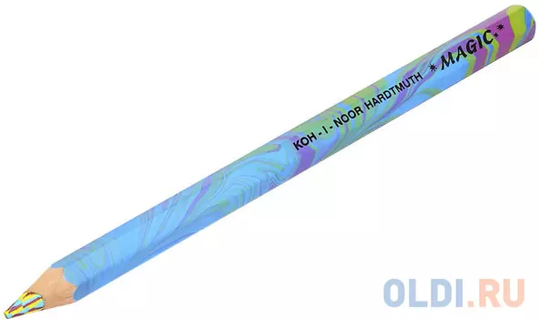 Карандаш с многоцветным грифелем KOH-I-NOOR, 1шт., Magic "Tropical", 5,6 мм, заточенный, 3405002031TD