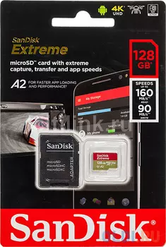 Карта памяти microSDXC 128 ГбGb SanDisk Nintendo Switch