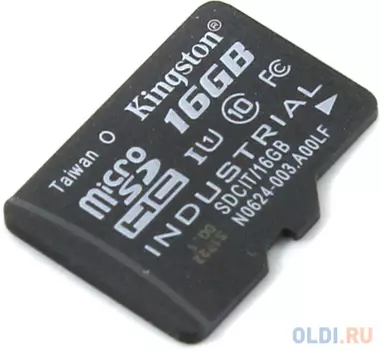 Карта памяти MicroSDHC 16GB Kingston Class 10 U1 UHS-I MLC (SDCIT/16GBSP)