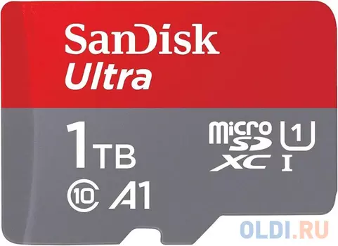 Карта памяти microSDXC 1000 ГбGb SanDisk Ultra