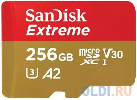 Карта памяти microSDXC 256Gb SanDisk SDSQXAV-256G-GN6MN