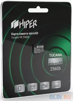 Карта памяти microSDXC 256Gb HIPER HI-MSD256GU3V30