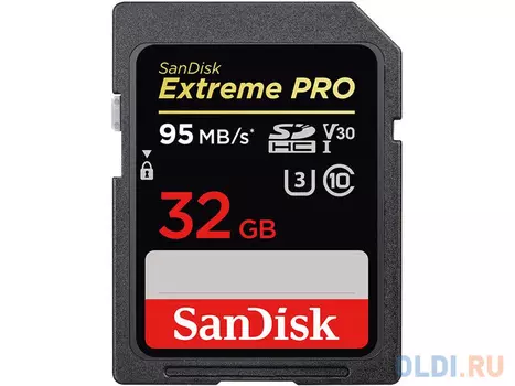 Карта памяти SanDisk 32GB Extreme PRO SDHC UHS-I Class 10 SDSDXXG-032G-GN4IN