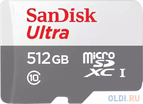 Карта памяти microSDXC 512 ГбGb SanDisk Ultra