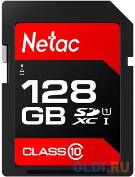 Карта памяти SDHC 128Gb Netac P600