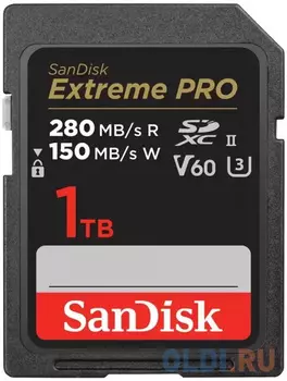 Карта памяти SD XC 1000 ГбGb SanDisk Extreme Pro