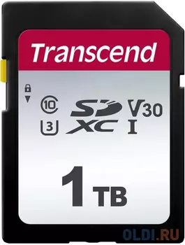 Карта памяти SD XC 1000 ГбGb Transcend 300S