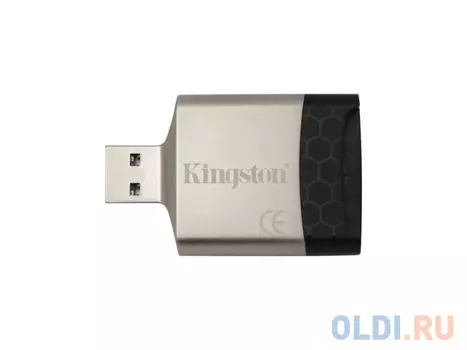 Картридер внешний Kingston FCR-MLG4 USB3.0 черный