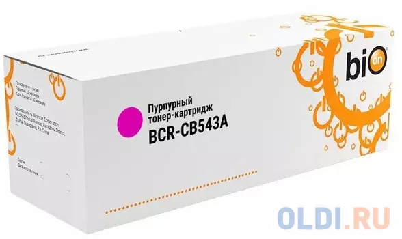 Картридж Bion CB543A 1500стр Пурпурный