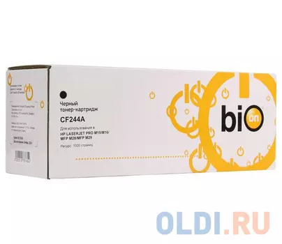 Картридж Bion CF244A 1000стр Черный