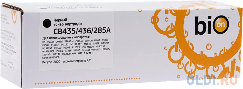 Картридж Bion CB435/CB436/CE285 2000стр Черный