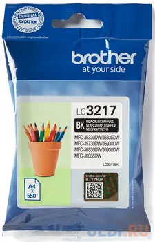 Картридж BROTHER LC3217BK MFC-J6930DW черный