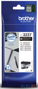 Картридж BROTHER LC3237BK черный