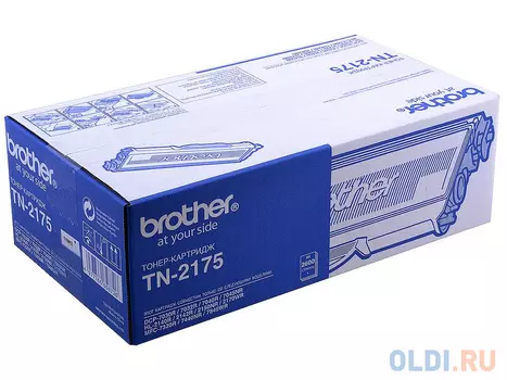 Картридж Brother TN-2175 TN-2175 TN-2175 TN-2175 2600стр Черный