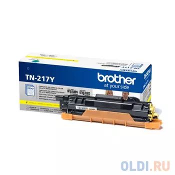 Тонер-картридж Brother TN217Y 2300стр Желтый