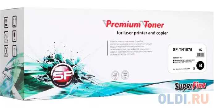 Картридж Brother TN 1075 DCP1510/1512/HL1110/1112MFC1810/1815 1K SuperFine