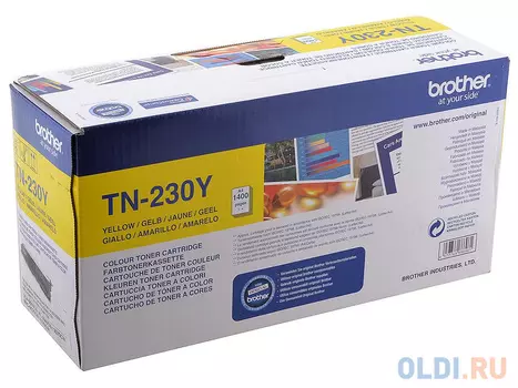 Картридж Brother TN-230Y 1400стр Желтый