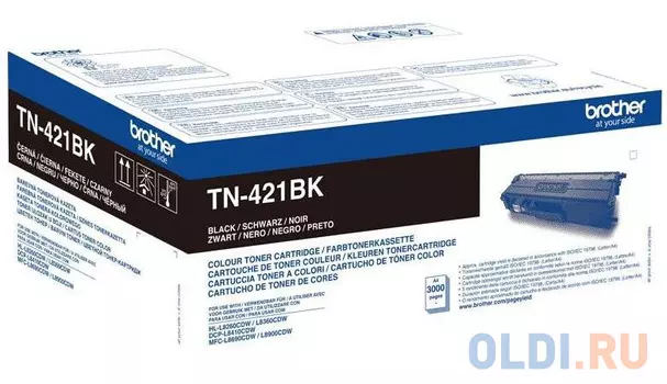 Картридж Brother TN-421BK 3000стр Черный