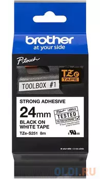 Картридж Brother TZE-S251 с лентой