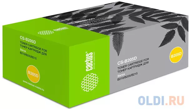 Картридж Cactus 24010 6000стр Черный