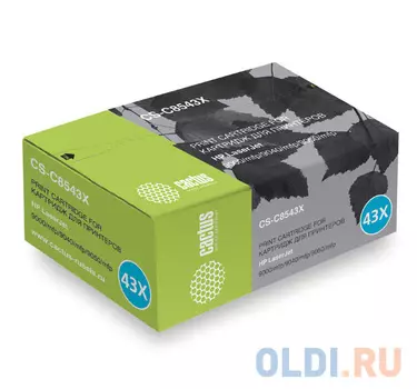 Картридж Cactus CS-C8543X 30000стр Черный