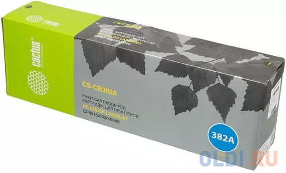 Картридж Cactus CS-CB382AV 21000стр Желтый