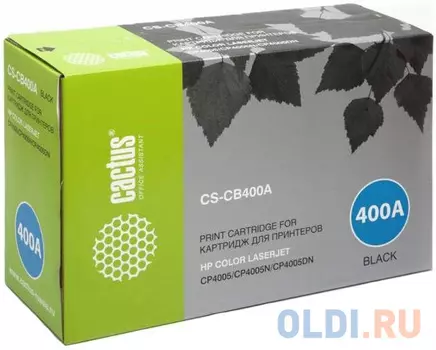 Картридж Cactus CS-CB400AR 7500стр Черный