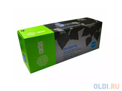 Картридж Cactus CS-CE271A 15000стр Голубой