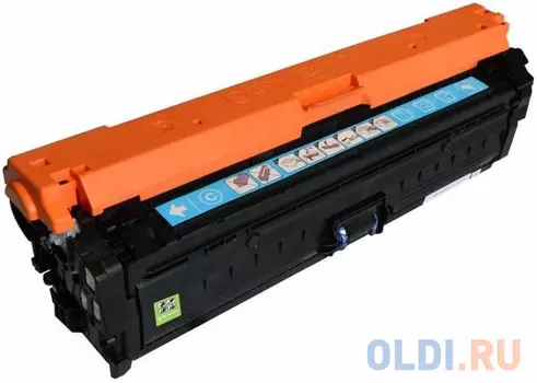 Тонер-картридж Cactus CS-CE271AV 15000стр Голубой