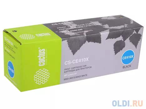 Картридж Cactus CS-CE410X 4000стр Черный