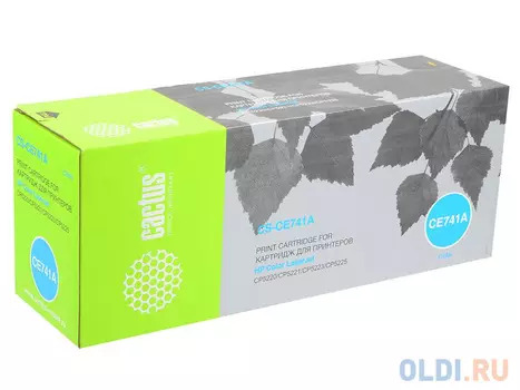 Картридж Cactus CS-CE741A 7300стр Голубой