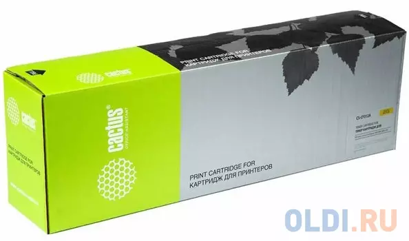 Картридж Cactus CS-CF312AR для HP CLJ Ent M855 желтый 31500стр