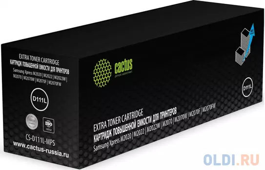 Картридж Cactus CS-D111L-MPS, черный / CS-D111L-MPS