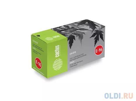 Картридж Cactus CS-E16 2000стр Черный