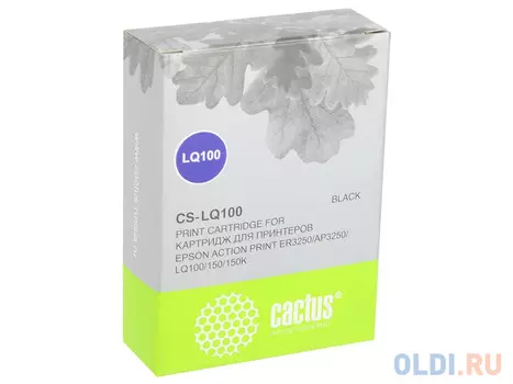 Картридж Cactus CS-LQ1000 2000000стр Черный