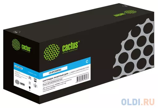 Картридж Cactus CS-SPC820DNC 15000стр Голубой