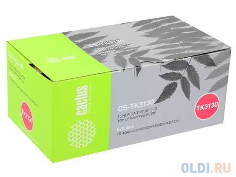 Картридж Cactus CS-TK3130 25000стр Черный