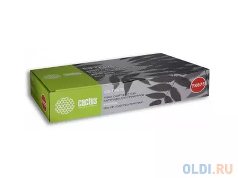Картридж Cactus CS-TK675 для Kyocera Mita KM 2540 черный 20000стр