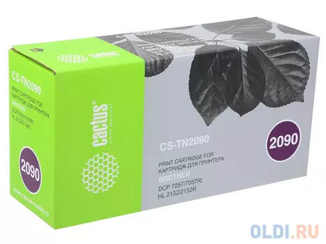 Картридж Cactus CS-TN2090 1000стр Черный