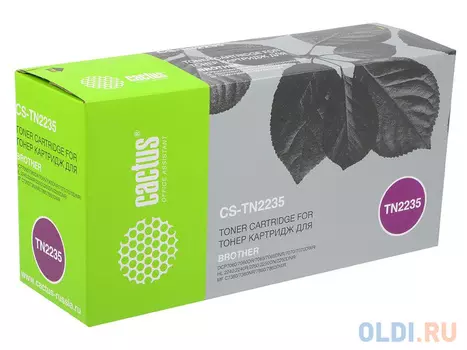 Картридж Cactus CS-TN2235 1200стр Черный