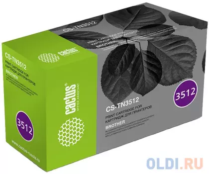 Картридж Cactus CS-TN3512 12000стр Черный