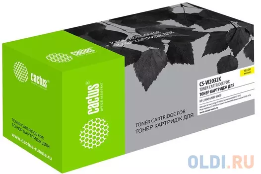 Картридж Cactus CS-W2032X 6000стр Желтый