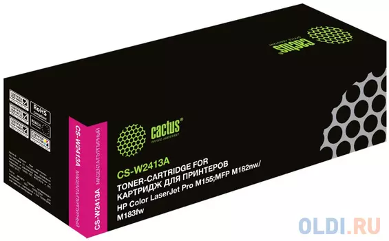 Картридж Cactus CS-W2413A 850стр Пурпурный