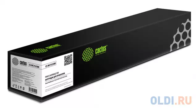 Картридж Cactus CS-WC7525BK 26000стр Черный