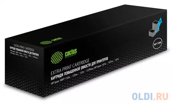 Картридж Cactus CSP-W1106-MPS 5000стр Черный