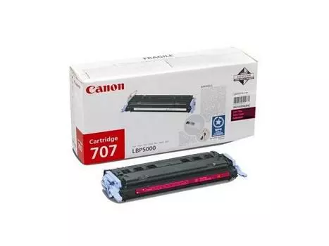 Картридж Canon 707M для LBP 5000 5100 пурпурый 2000стр