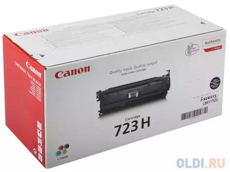 Картридж Canon 723 BK H 10000стр Черный