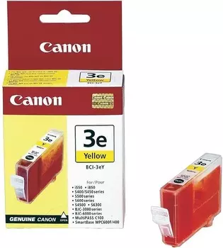 Картридж Canon BCI-3eY 4482A002 для BC-31/BC-33/S600 желтый 390стр