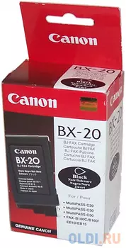 Картридж Canon BX-20 900стр Черный