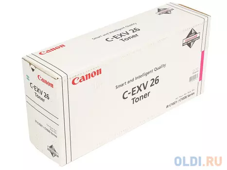 Картридж Canon C-EXV26M 6000стр Пурпурный